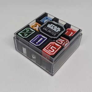 DIGITAL FILES - Star Wars Unlimited Token Organizer - Ultimate Guard Boulder&#39;n&#39;Tray - for Gamegenic Premium Tokens (Unofficial-Fan Made)