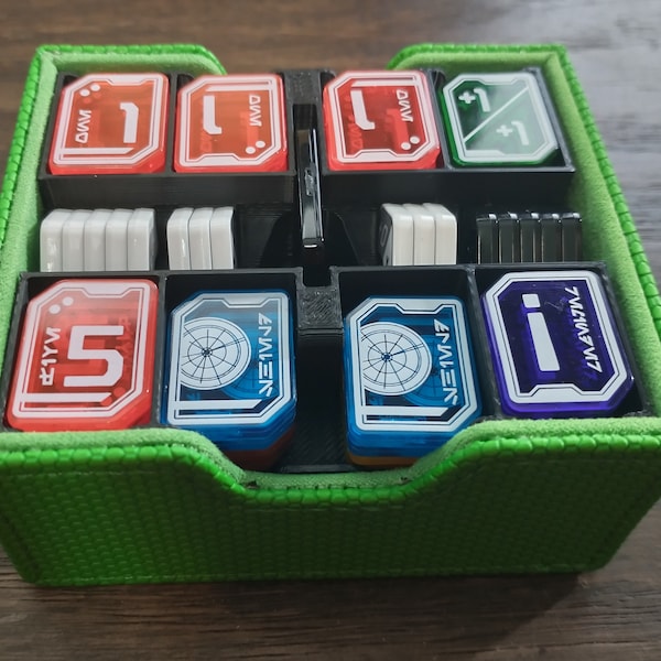 Gamegenic Token Organizer - Tray Organizer for Star Wars Unlimited Gamegenic Deck Pods (Unofficial-Fan Made)