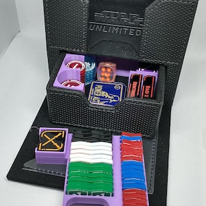 DIGITAL FILES - LaserGaming SWU Token Organizer - Reimagined! - for Star Wars Unlimited Gamegenic Deck Pods (Unofficial-Fan Made)