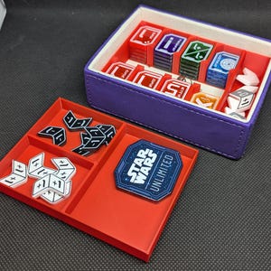 Gamegenic Token Keep Organizer - voor Star Wars Unlimited, Laser Gaming, BuyTheSameToken, Lorcana, TCG's en meer (onofficieel gemaakt door fans)