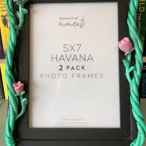 flower vines picture frame