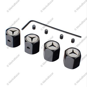 Anti-theft caps for tire valves for Mercedes Benz AMG