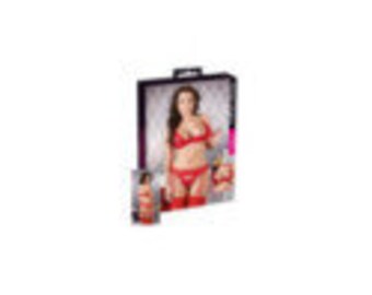 strip set rosso cottelli collection intimo sexy red