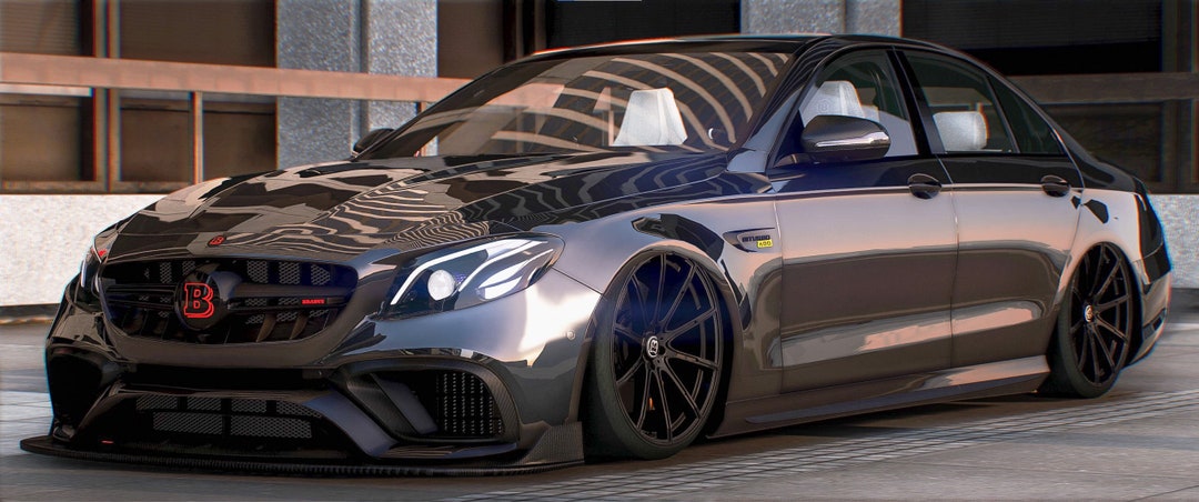 Car 45 Mercedes-brabus 800 Red Badge Edition Fivem Grand Theft Auto 5 ...