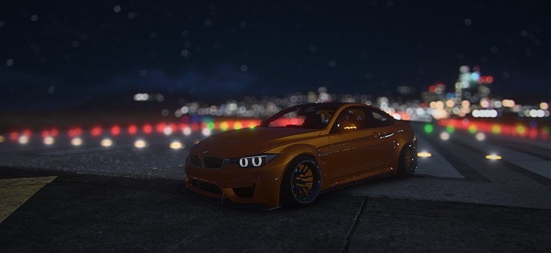 Car 18 BMW M4 GTS Widebody Fivem Grand Theft Auto 5 Optimized Mod High ...