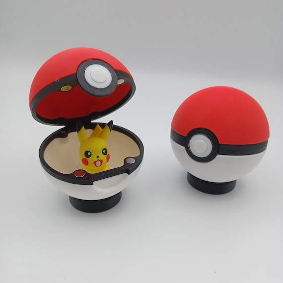 Open & Close Poké Ball for Display– Collector Pokémon Mini Figure Stand