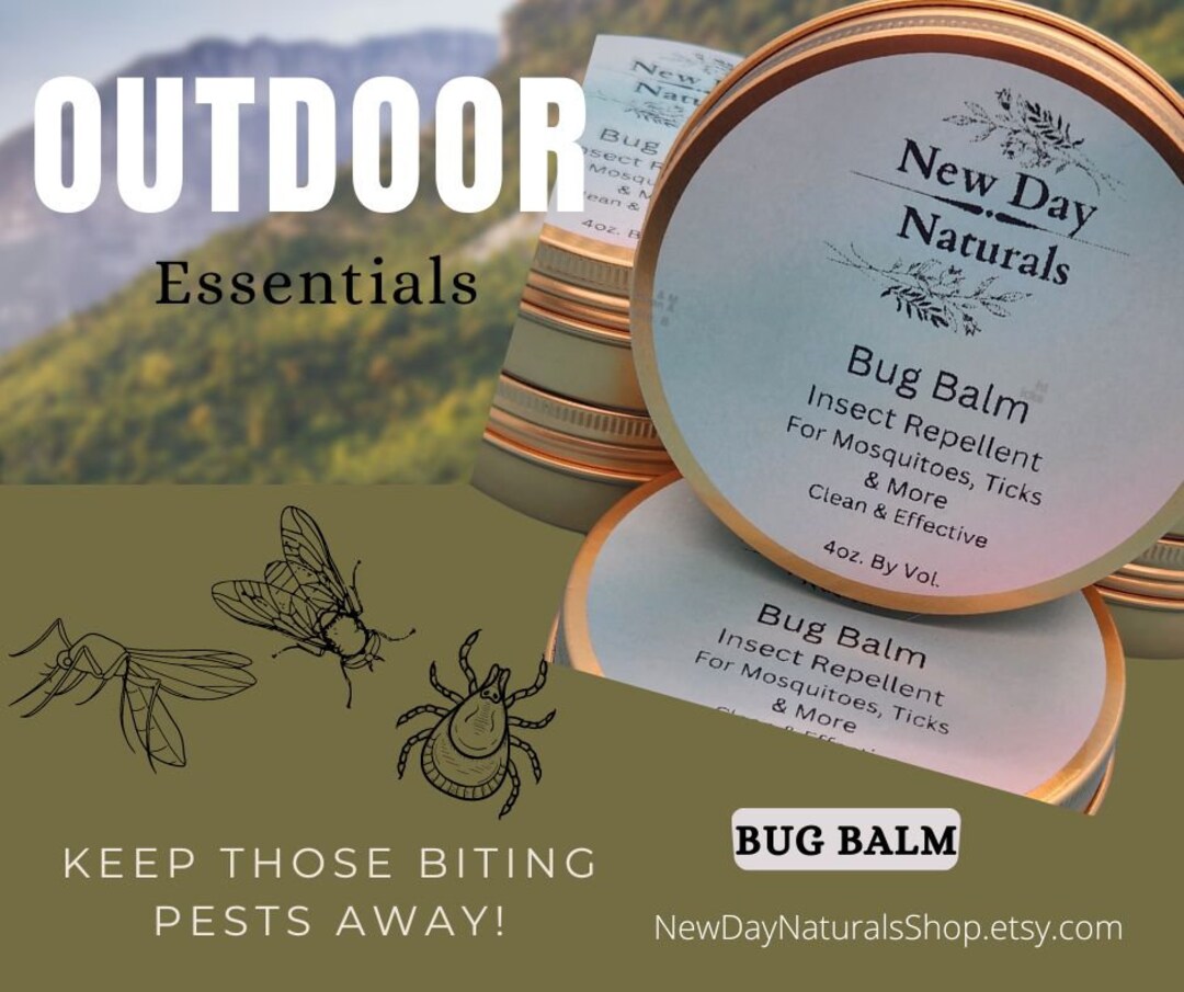 Bug Balm Clean & Natural Insect Repellent - Etsy
