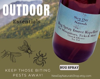 Bug Spray All Natural Insect Repellent