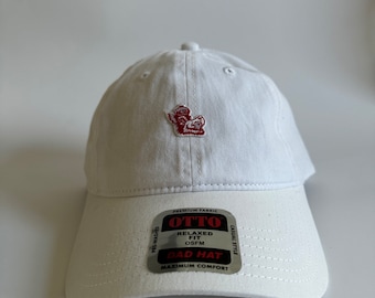 NCSU Retro NC State Tuffy Small Logo Patch Dad Hat
