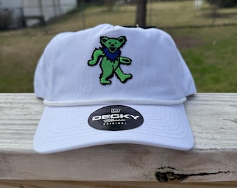Terrapin Banjo Grateful Dead Baseball Hat With Brim Rope - Etsy
