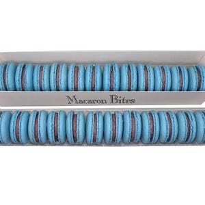 Blueberry Macarons Gift Box - 24 Count