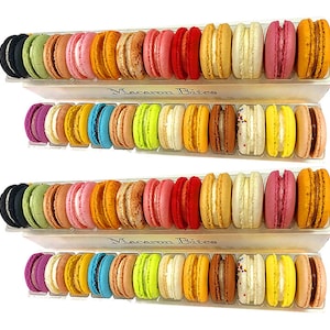 24 Assorted French Macaron Cookies Value Pack of 2 (48 macarons total)
