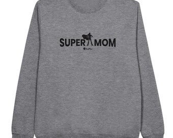 Super Mom High-quality D3 Unisex Crewneck Sweatshirt