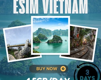 eSim Vietnam - 1,5G/days - 3 days