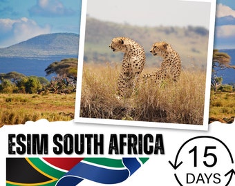 eSim South Africa- 500MB/day - 15 days