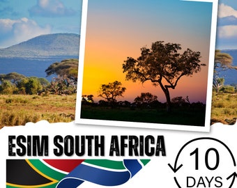 eSim South Africa- 500MB/day - 10 days