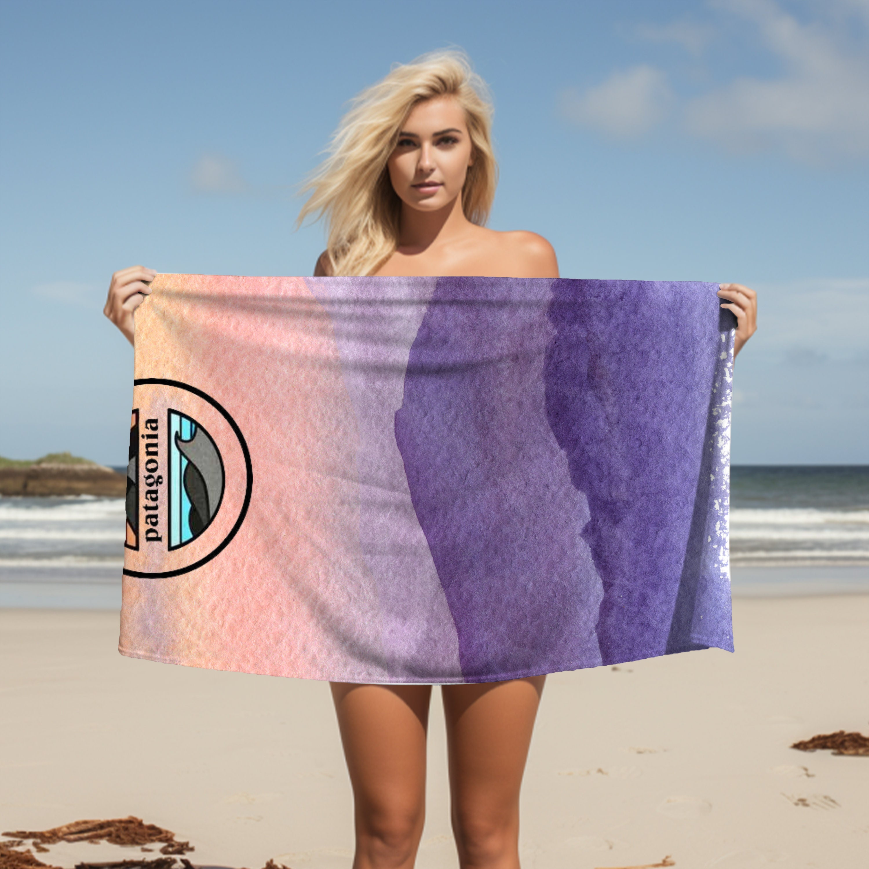 Patagonia Beach Towel Bath Towel Kids Towel Etsy
