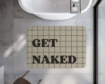 Get Naked Bath Mat, Home Bath Mat, Mat In-Box , Best Bath Mat, Home Decoration, Bathroom Bath Mat, Bath Decor, Funny Bath Rug, Funny Mat