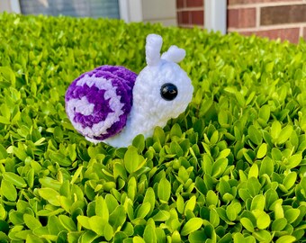Bébé escargot au crochet