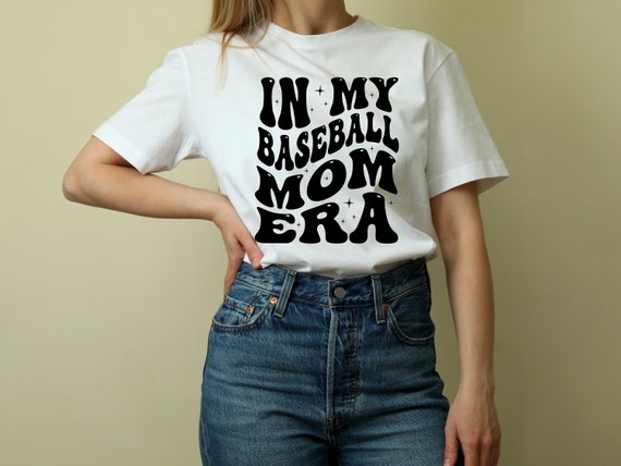 In My Baseball Era Shirt Baseball Era Shirt Maroon Baseball Mom Shirt Baseball Game Fan Shirt Mother’s Day Gift Shirt for Sports Mom