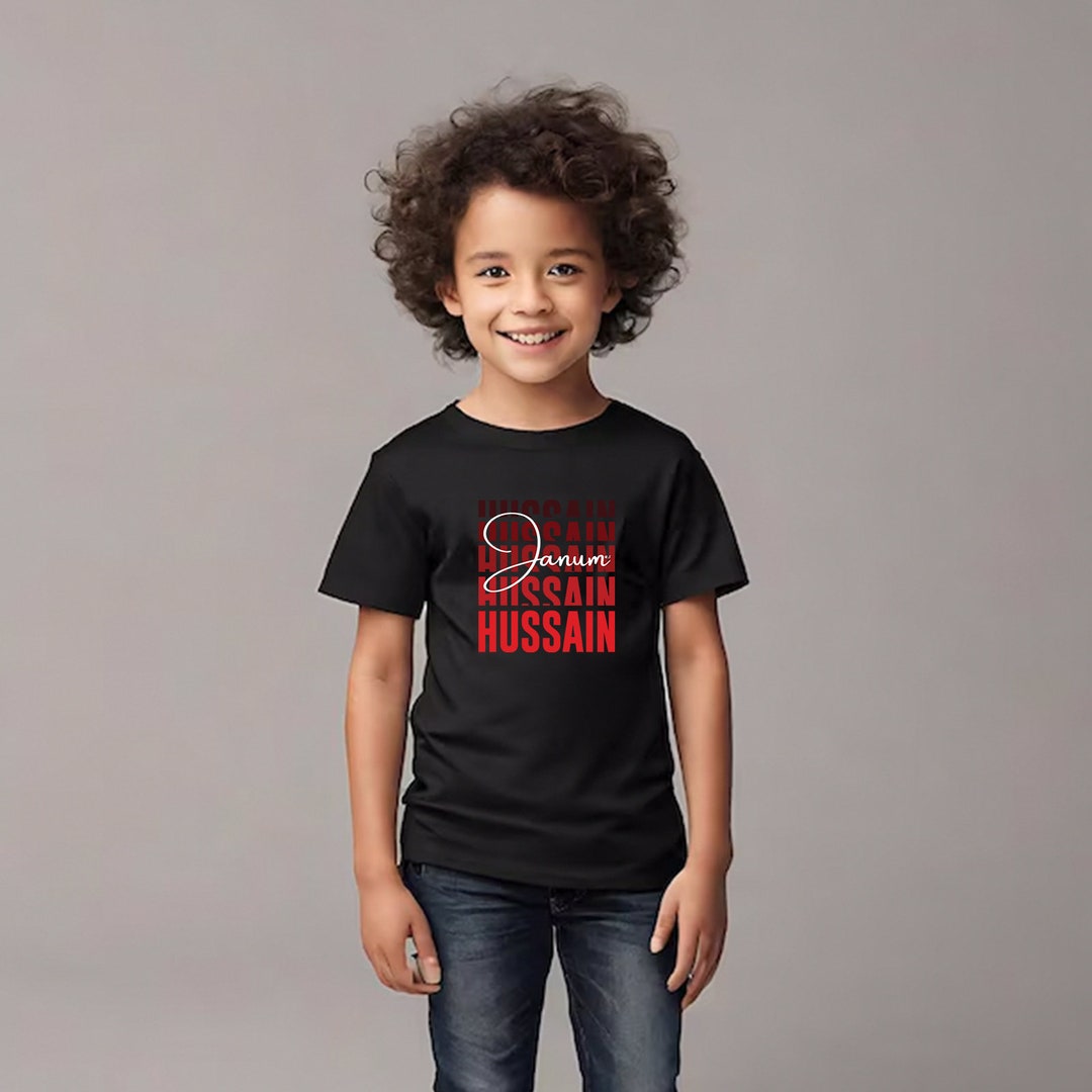 Muharram Tshirt | Ya Hussain | Ya Abbas | Custom Adult Kids Toddler ...