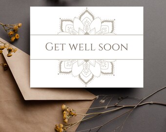 Carte Get Well Soon