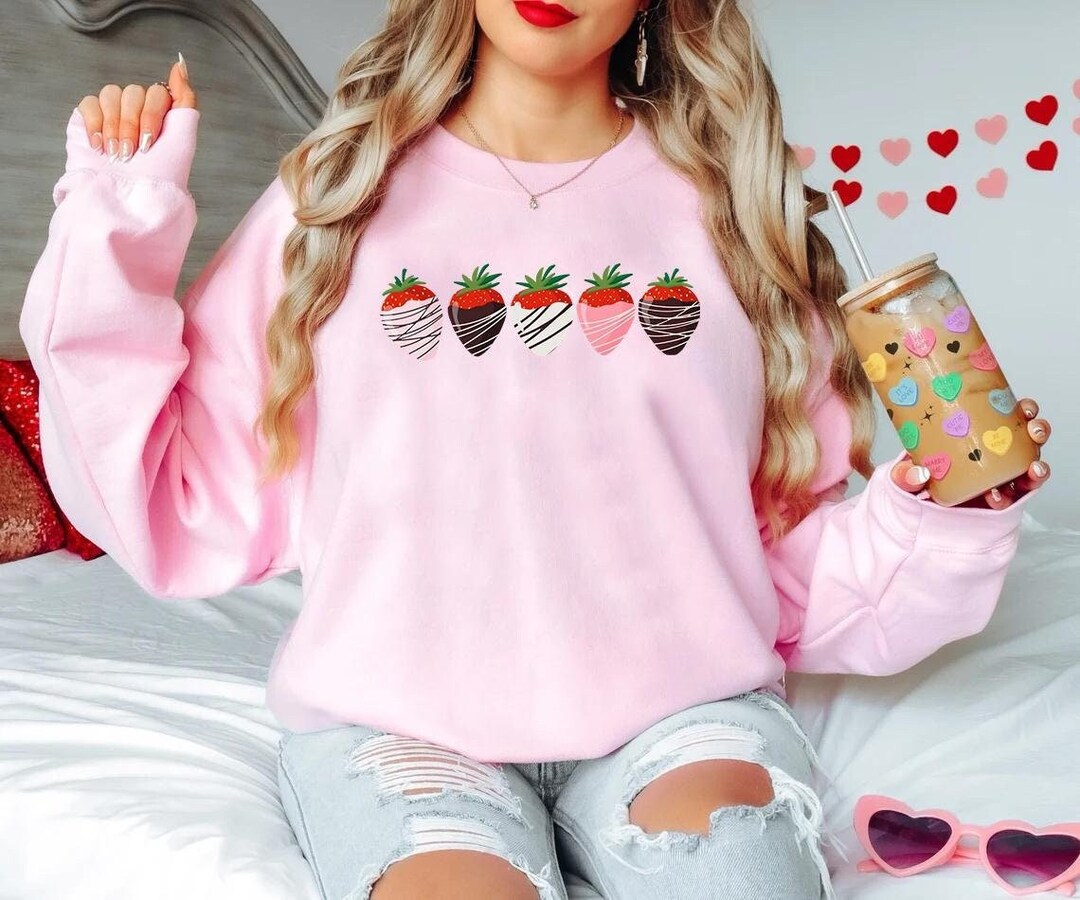 Strawberry Love Treats Unisex Sweatshirt