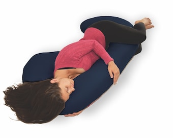 Microfiber Zippered Replacement Maternity Body Pillow Cover