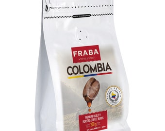 Fraba Colombia Single Origin Coffee Beans 200g (7oz)