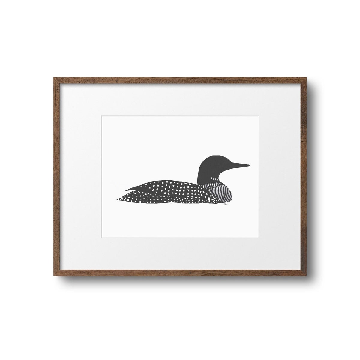 Common Loon Watercolor Print | Bird of the Year| Father's Day Gift | Giclée Art | Cabin Decor | Lake House | Nature Lover Gift | Maine Art - Etsy