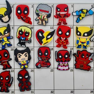 MonsterVerse shoe charm. Superheroes Shoe Charm. Heroic Shoe Charm. Perfect Gift for Monsterbros lovers. Monsterbros Shoe charm. Superheroes