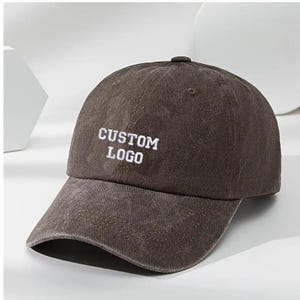 Gorras con monograma y logotipo personalizado, gorra bordada con texto personalizado, gorras de hermandad personalizadas, gorra de béisbol vintage para papá, regalo de Navidad para despedida de soltera