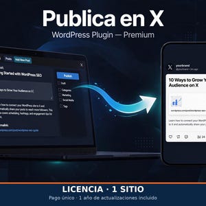 Auto Post to X (Twitter) WordPress Plugin | Tweet Every New Post Automatically with Your Own API Keys - 1 Site License