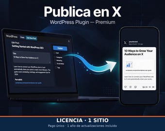 Auto Post to X (Twitter) WordPress Plugin | Tweet Every New Post Automatically with Your Own API Keys - 1 Site License