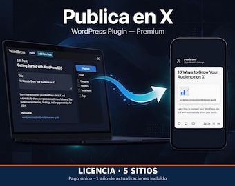 Auto Post to X (Twitter) WordPress Plugin | Tweet Every New Post Automatically with Your Own API Keys - 5 Sites License