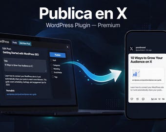 Auto Post to X (Twitter) WordPress Plugin | Tweet Every New Post Automatically with Your Own API Keys - 1 Site License