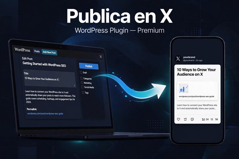 Auto Post to X (Twitter) WordPress Plugin | Tweet Every New Post Automatically with Your Own API Keys - 1 Site License image 1