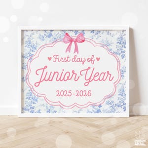 Cartello stampabile per il primo giorno di scuola, cartello per il ritorno a scuola, cartelli per il primo giorno di scuola, download digitale istantaneo, foto per insegnanti e bambini, 11° anno