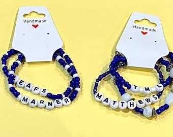 Toronto Maple Leaf Bracelets