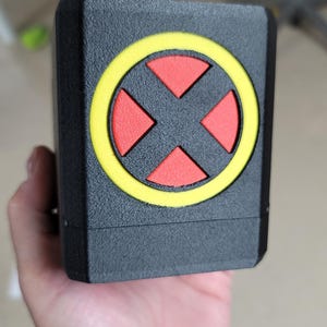 Marvel, X Men, X-Men, Wolverine, Iron Man, Captain America, Black Panther, Storm deck box MTG edh