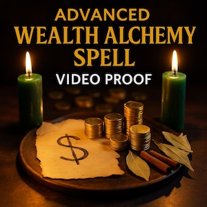 Advanced Wealth Alchemy Spell Video Proof | Powerful Ritual to Manifest Money, Attract Prosperity, Success, Abundance & Financial Growth