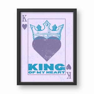 King of My Heart Swift - Etsy