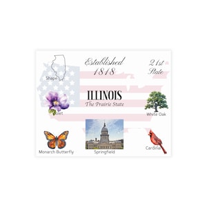 Illinois - Pacchetti di cartoline (buste non incluse)