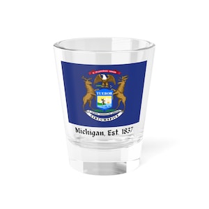 Michigan Shot Glass, 1.5oz