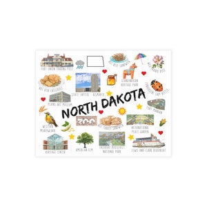 North Dakota - Pacchetti di cartoline (buste non incluse)