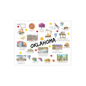 Oklahoma - Pacchetti di cartoline (buste non incluse)