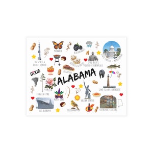 Alabama - Pacchetti di cartoline (buste non incluse)
