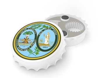 South Carolina state seal - Bottle Opener