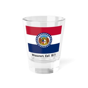 Missouri Shot Glass, 1.5oz