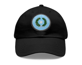Staat Texas Seal-hoed met leren patch